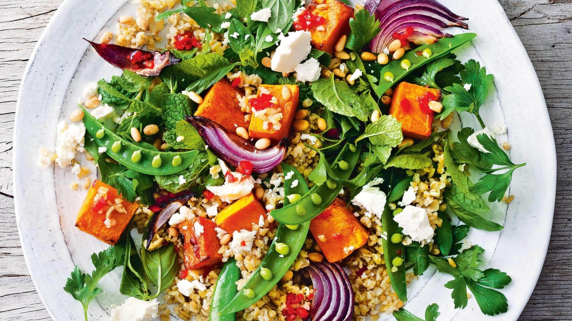 Try this freekeh salad recipe for a healthy day