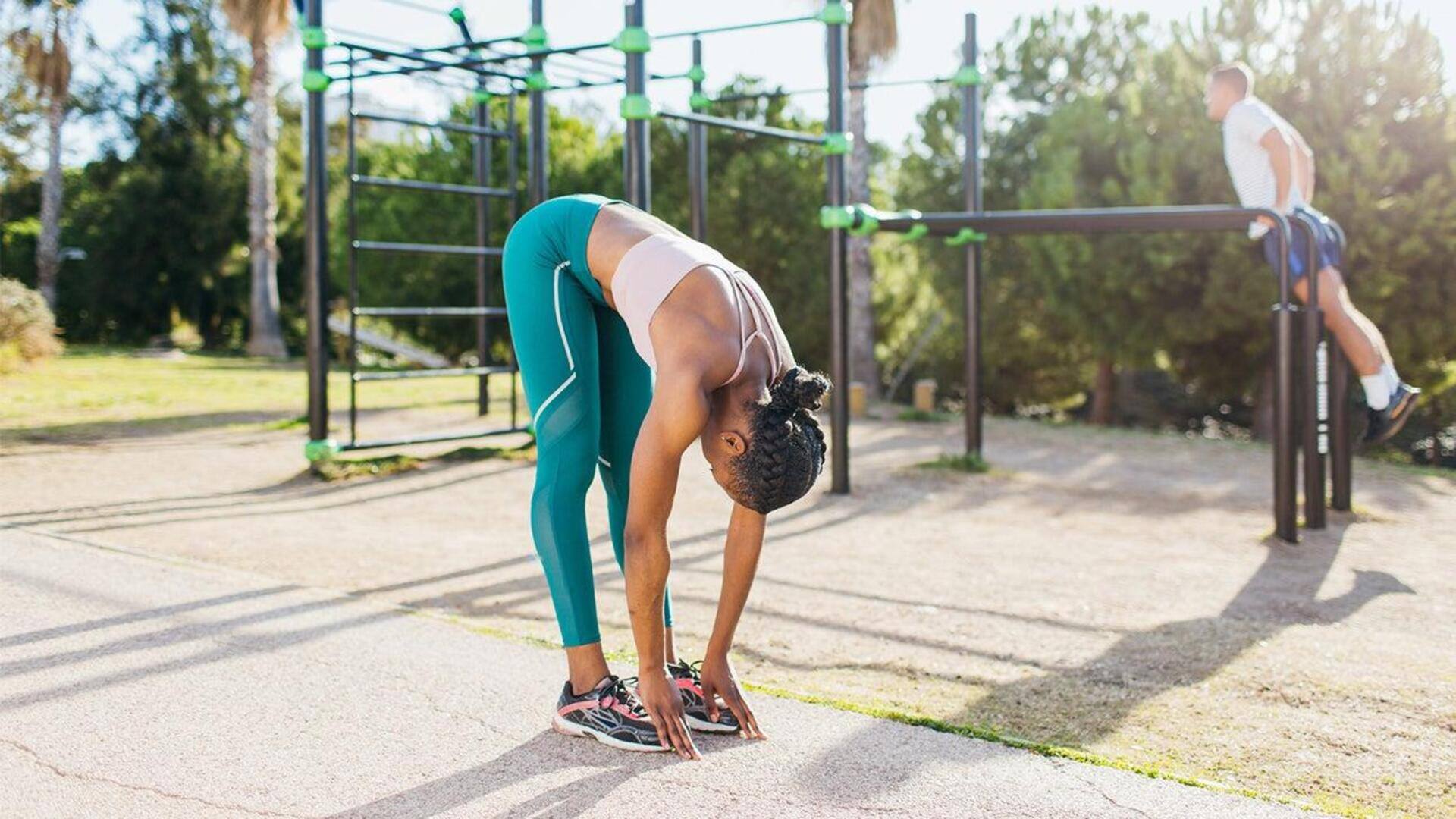 Toe-touching has some awesome benefits