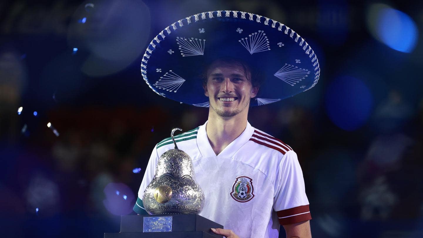 Alexander Zverev wins Mexican Open, secures 14th ATP tour title