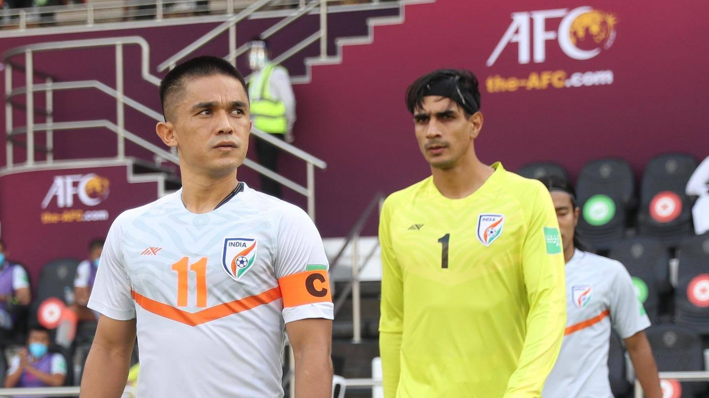 Chhetri only behind Ronaldo among active scorers Chhetri only behind Ronaldo among active scorers