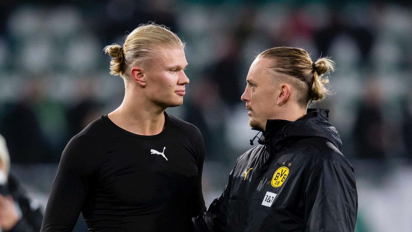 Haaland is the fastest and youngest to 50 Bundesliga goals Haaland is the fastest and youngest to 50 Bundesliga goals