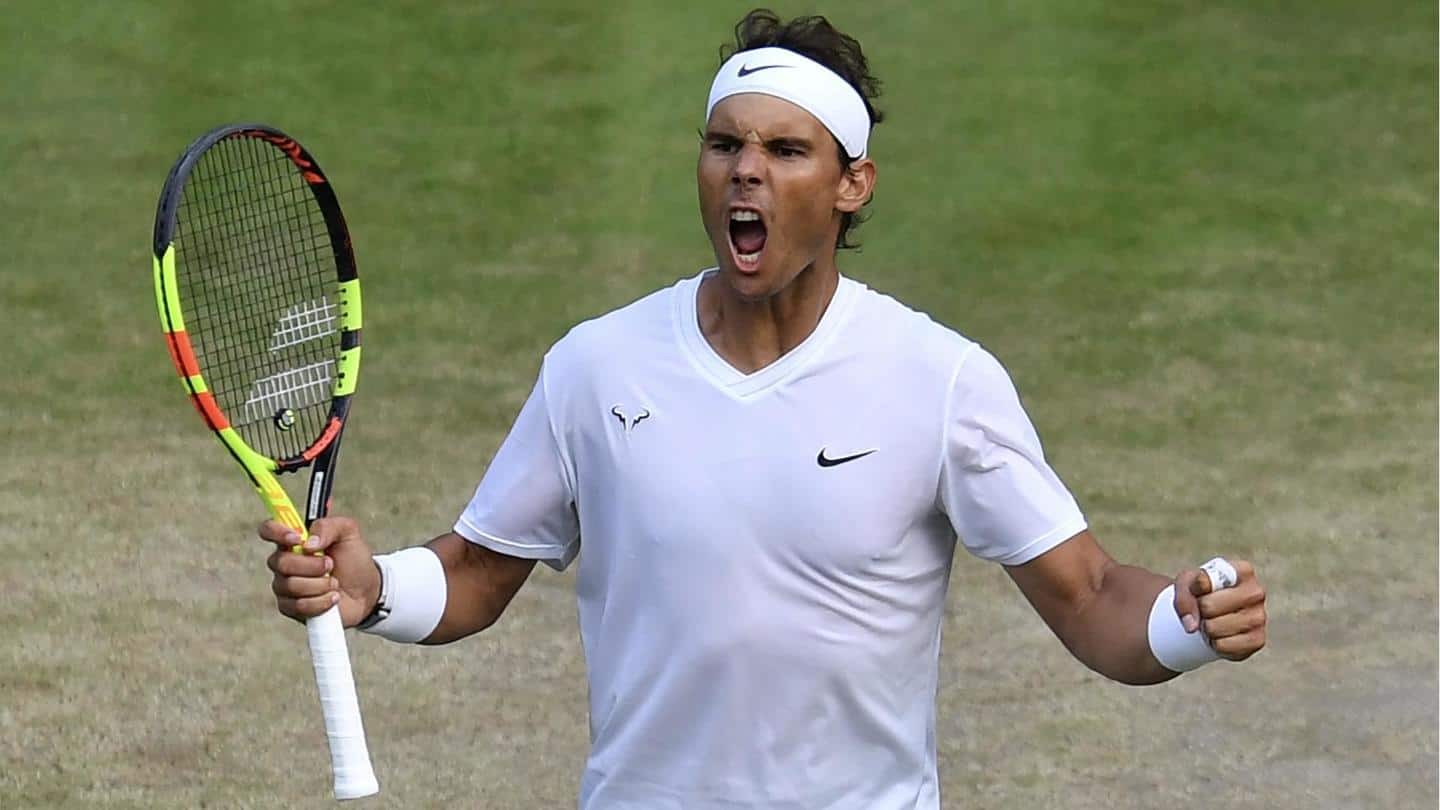 Decoding the stats of Rafael Nadal at Wimbledon