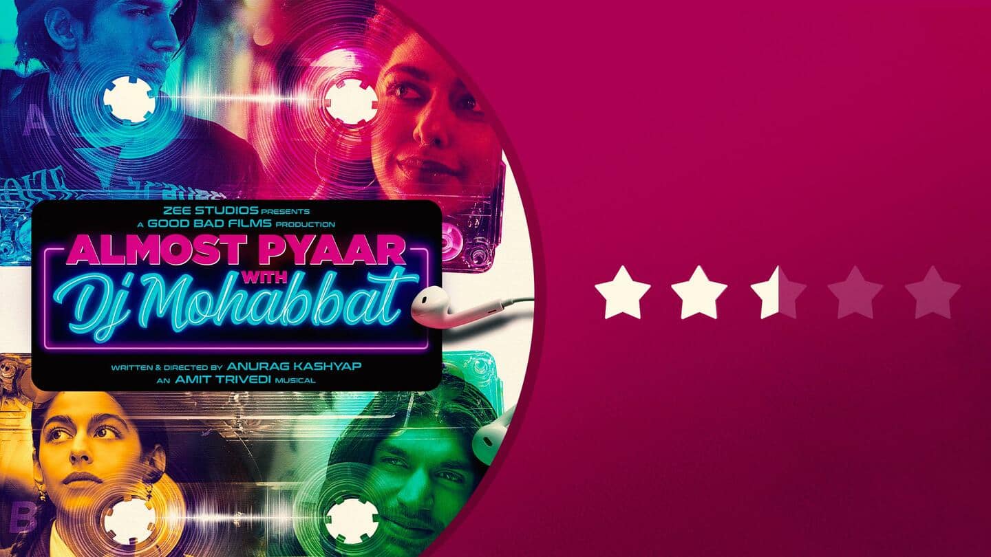 Review: 'Almost Pyaar With DJ Mohabbat' lacks 'Anurag Kashyap' element