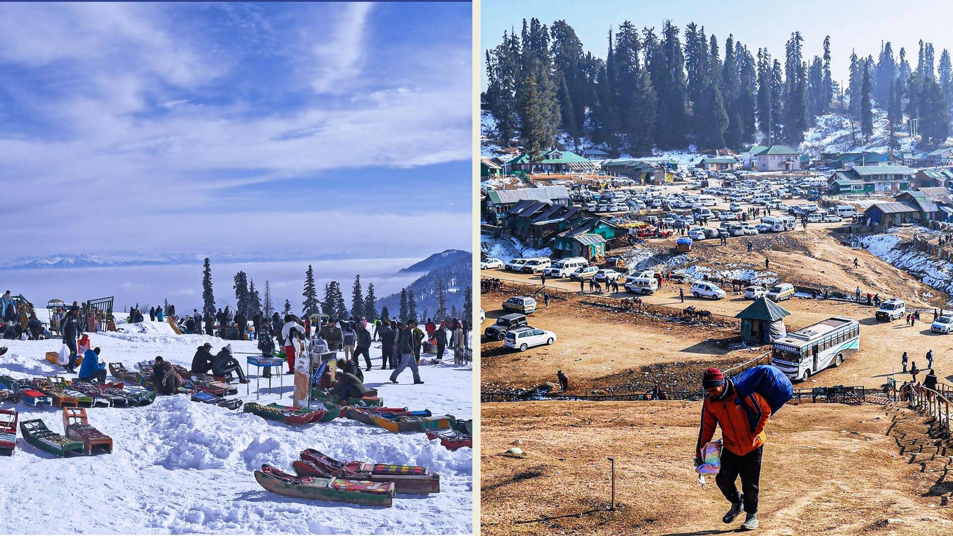 Kashmir's snowless winter raises environmental, livelihood concerns