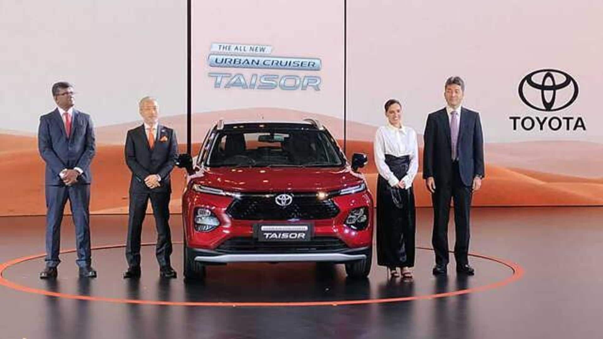 Toyota Urban Cruiser Taisor debuts in India at ₹7.7 lakh