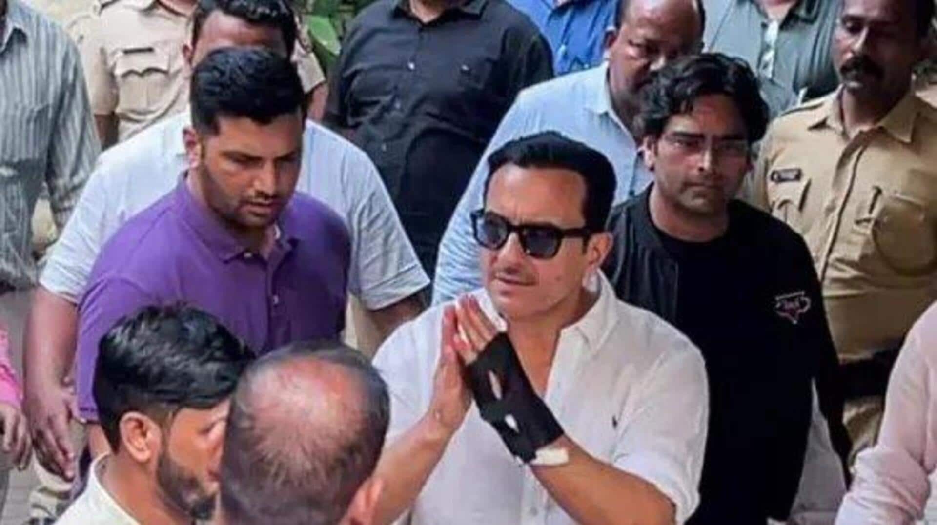 Why Saif left the hospital on foot, not by wheelchair Why Saif left the hospital on foot, not by wheelchair