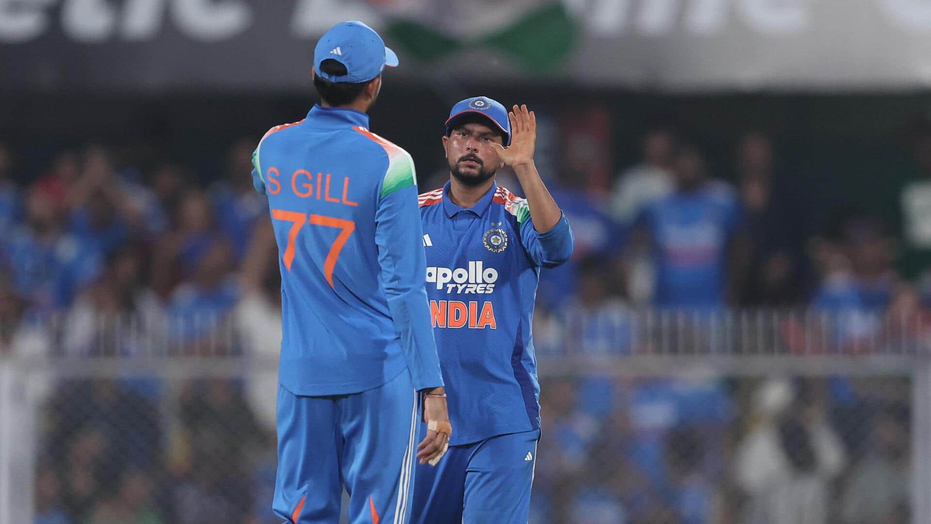 Kuldeep Yadav becomes fastest Indian spinner to 200 ODI wickets