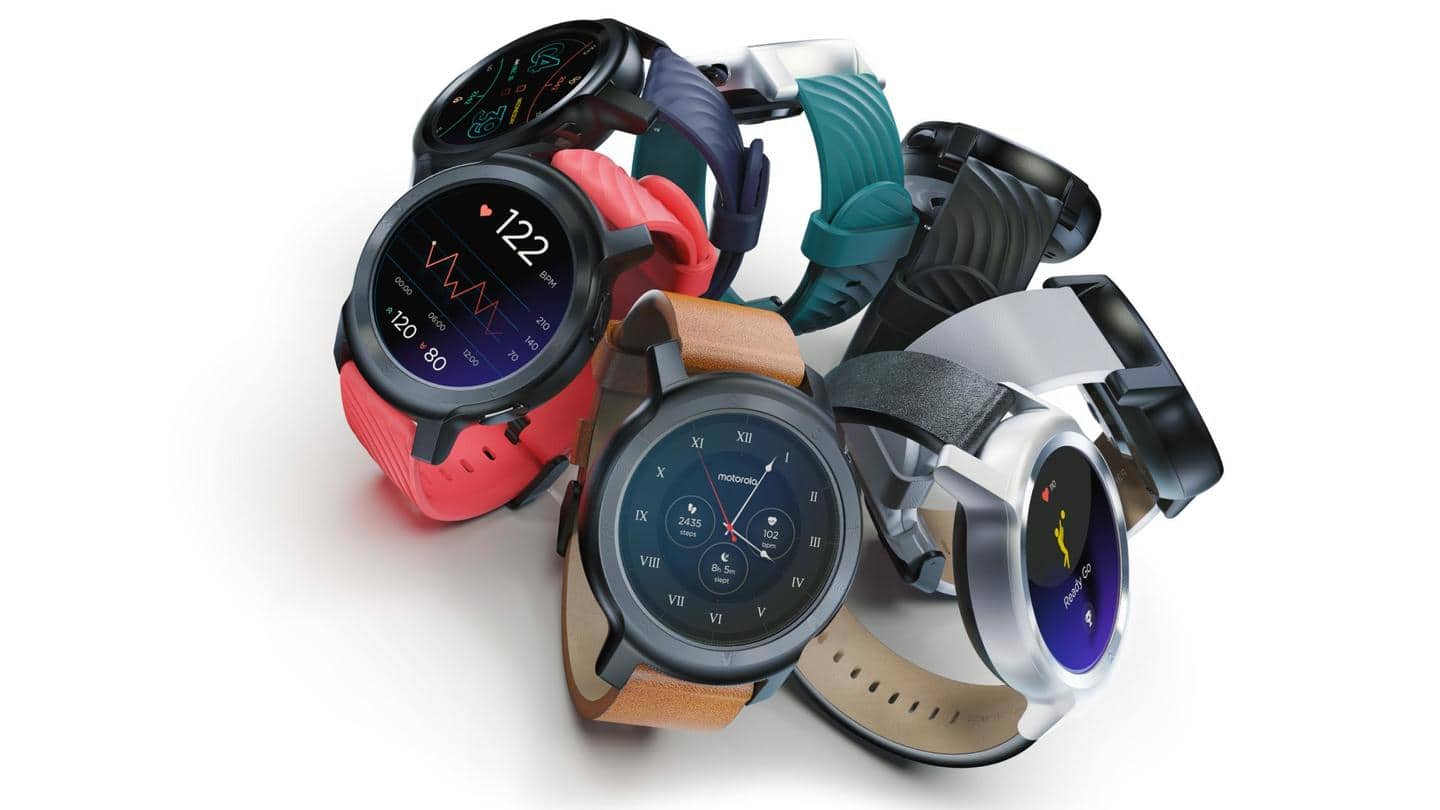 Moto Watch 100 goes official with 14-day battery life