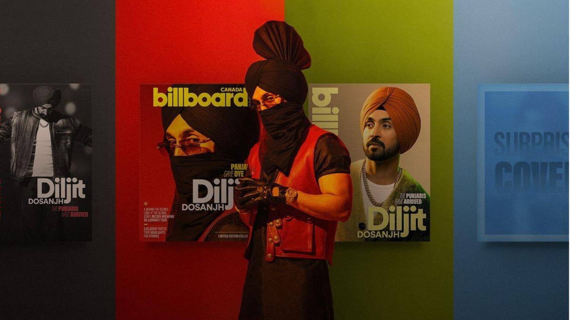 Historic! Diljit becomes first Indian artist on 'Billboard Canada' cover