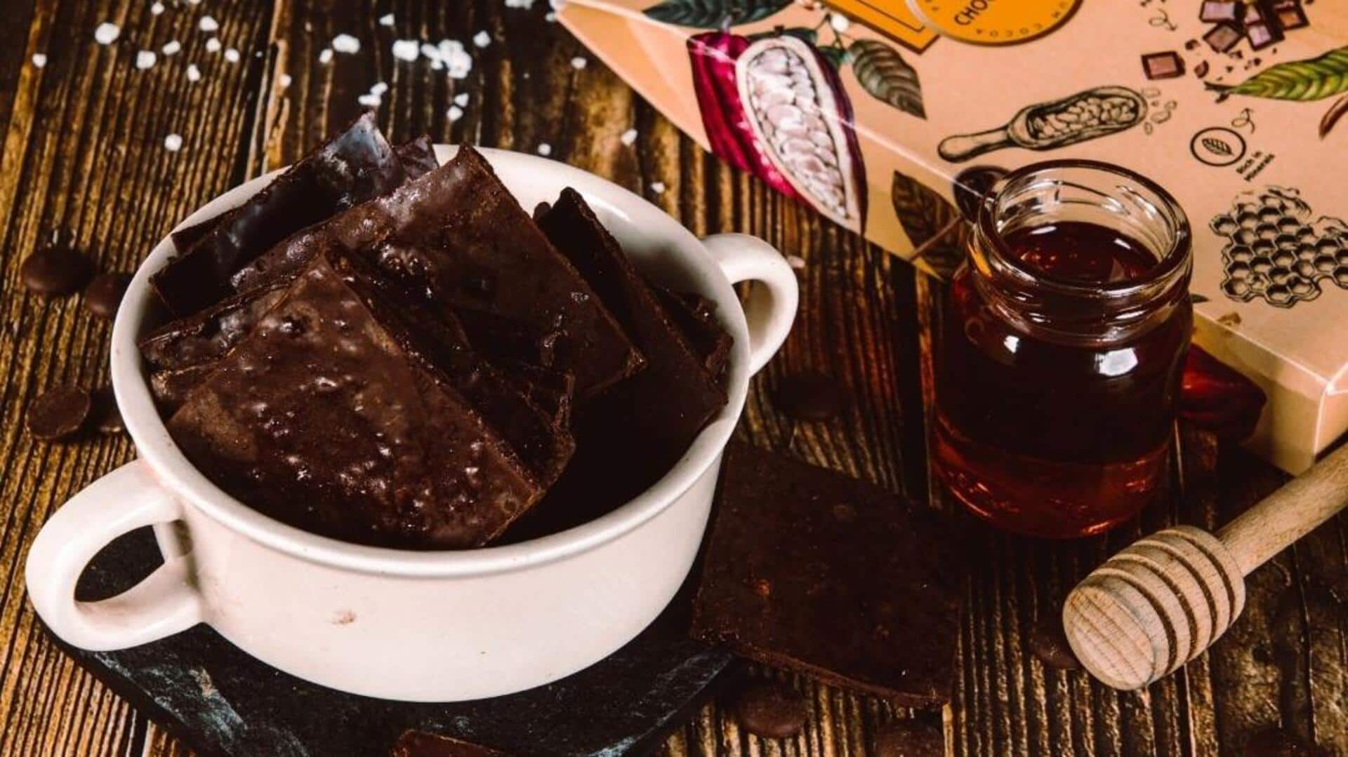 Dark chocolate-sea salt: A match that feels like heaven