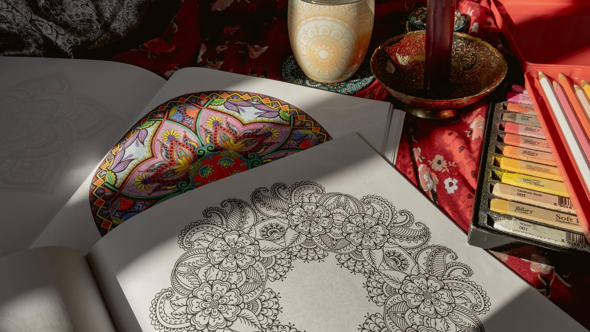 A simple coloring habit for better mental peace