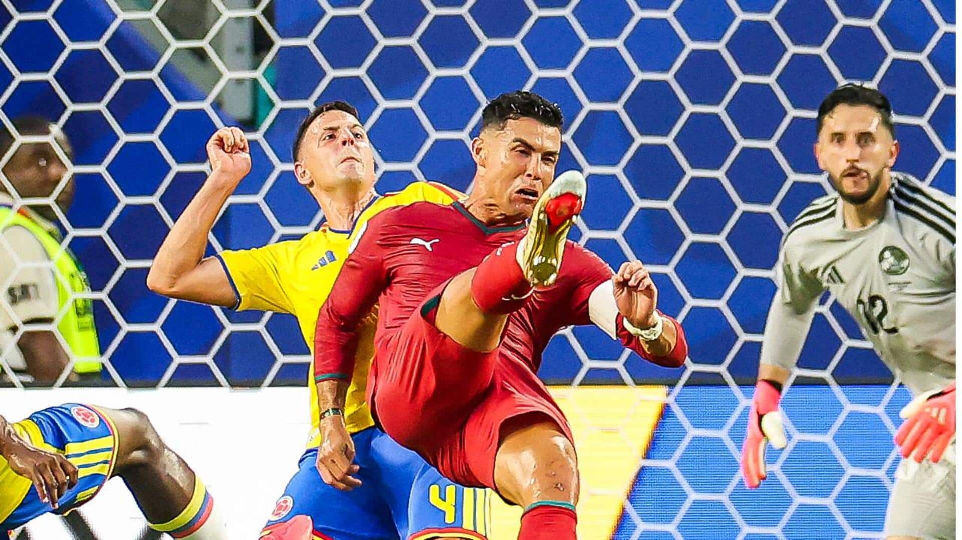 FIFA World Cup: Colombia top Group K with Portugal draw