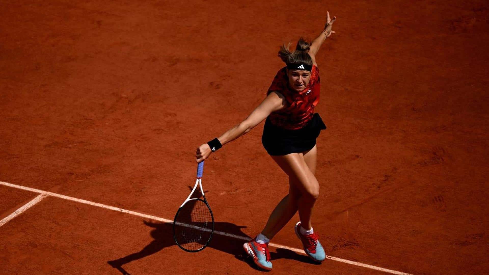 Karolina Muchova reaches her maiden Roland Garros semi-finals