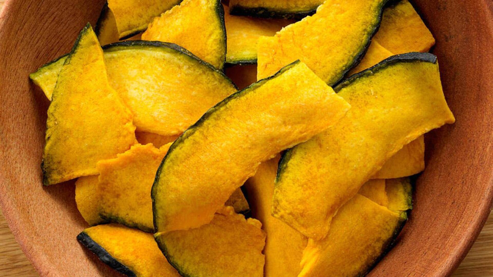 Why nutritionists recommend pumpkin crisps