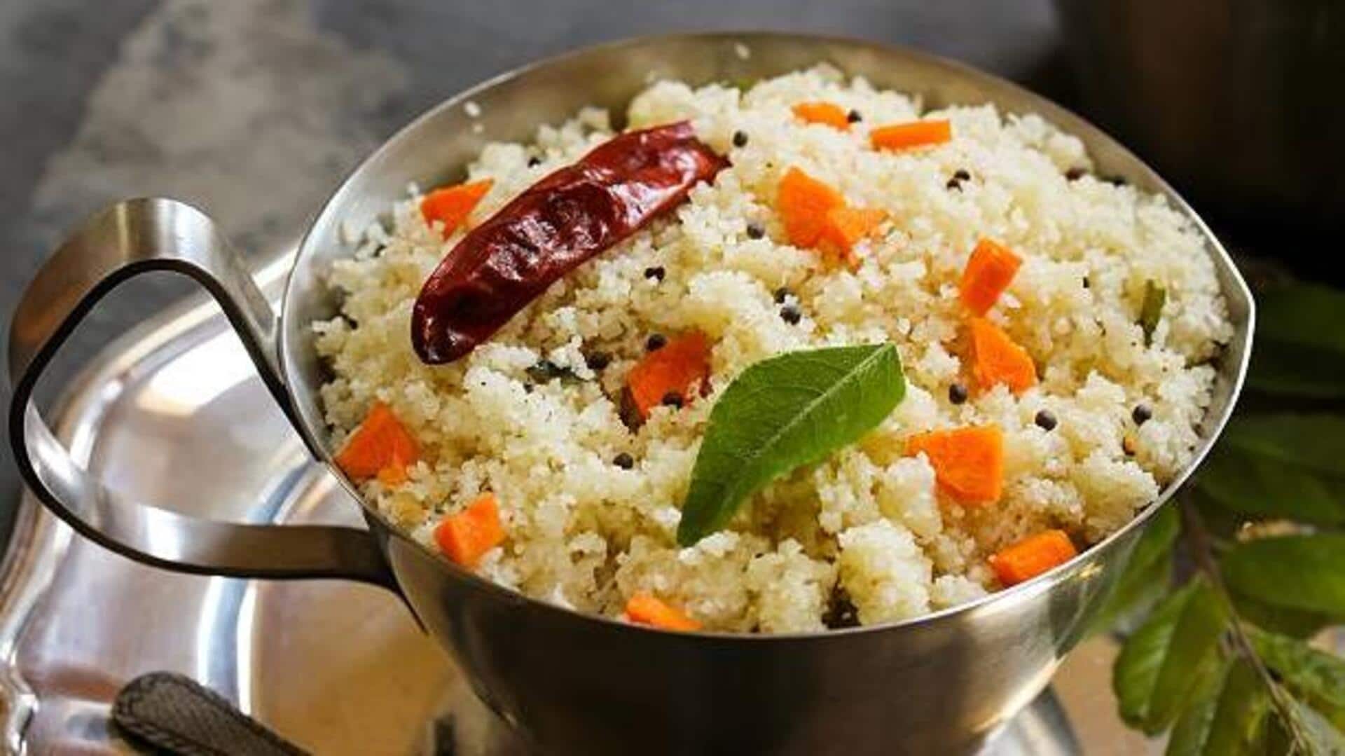 Love upma? Try this coconut twist