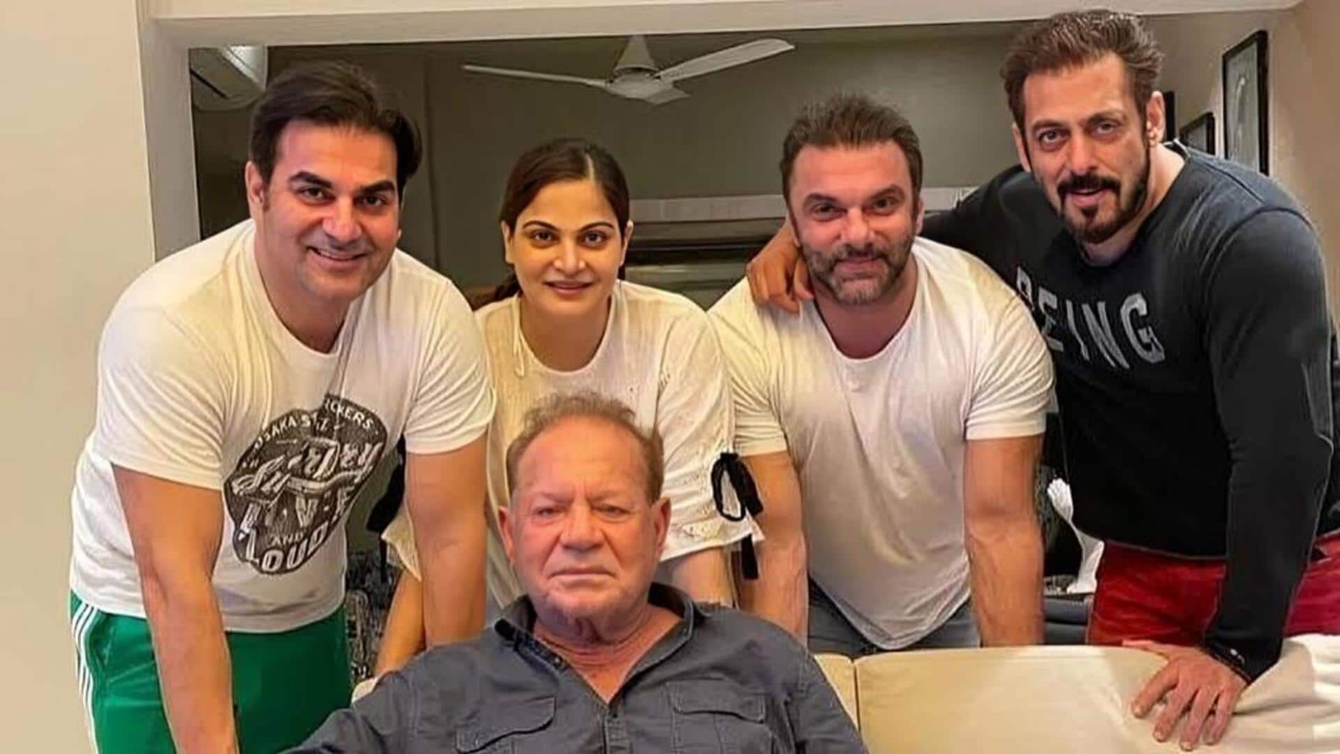 'My heart sank': Sohail Khan recalls father Salim's health scare