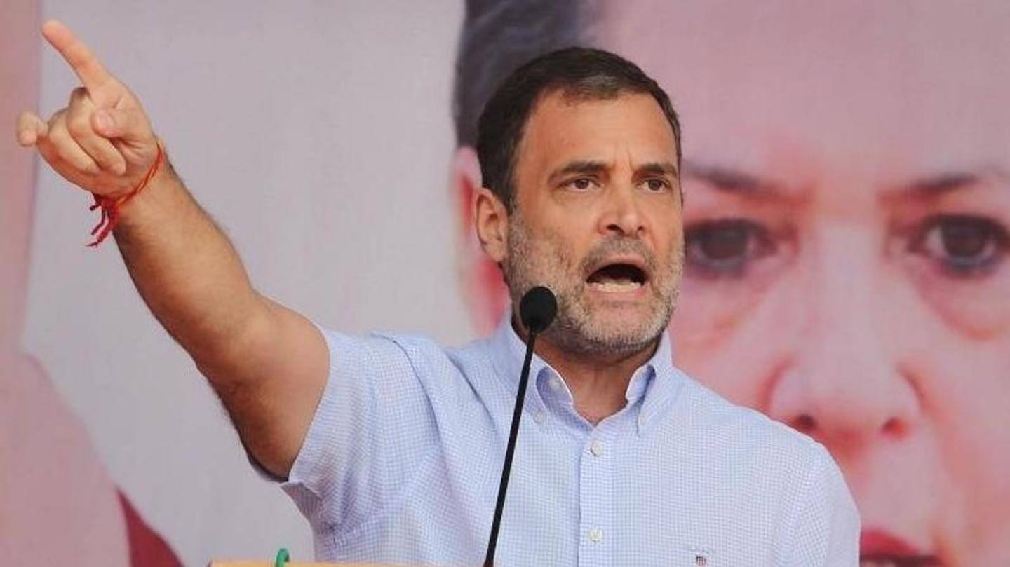 'Rahul Gandhi's comments lack nation-building agenda; almost like joke' 'Rahul Gandhi's comments lack nation-building agenda; almost like joke'