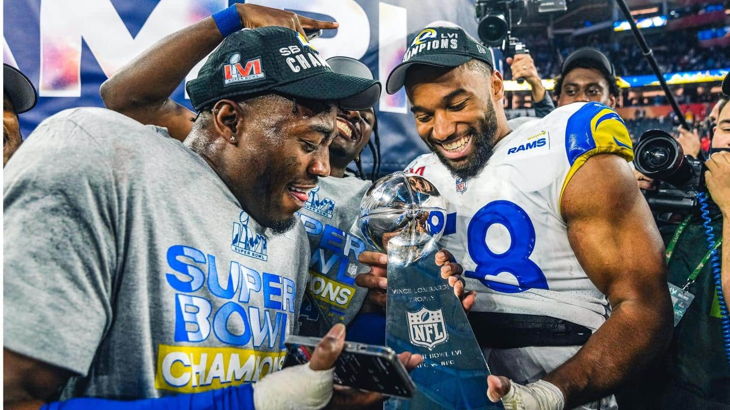 Los Angeles Rams win Super Bowl after two decades