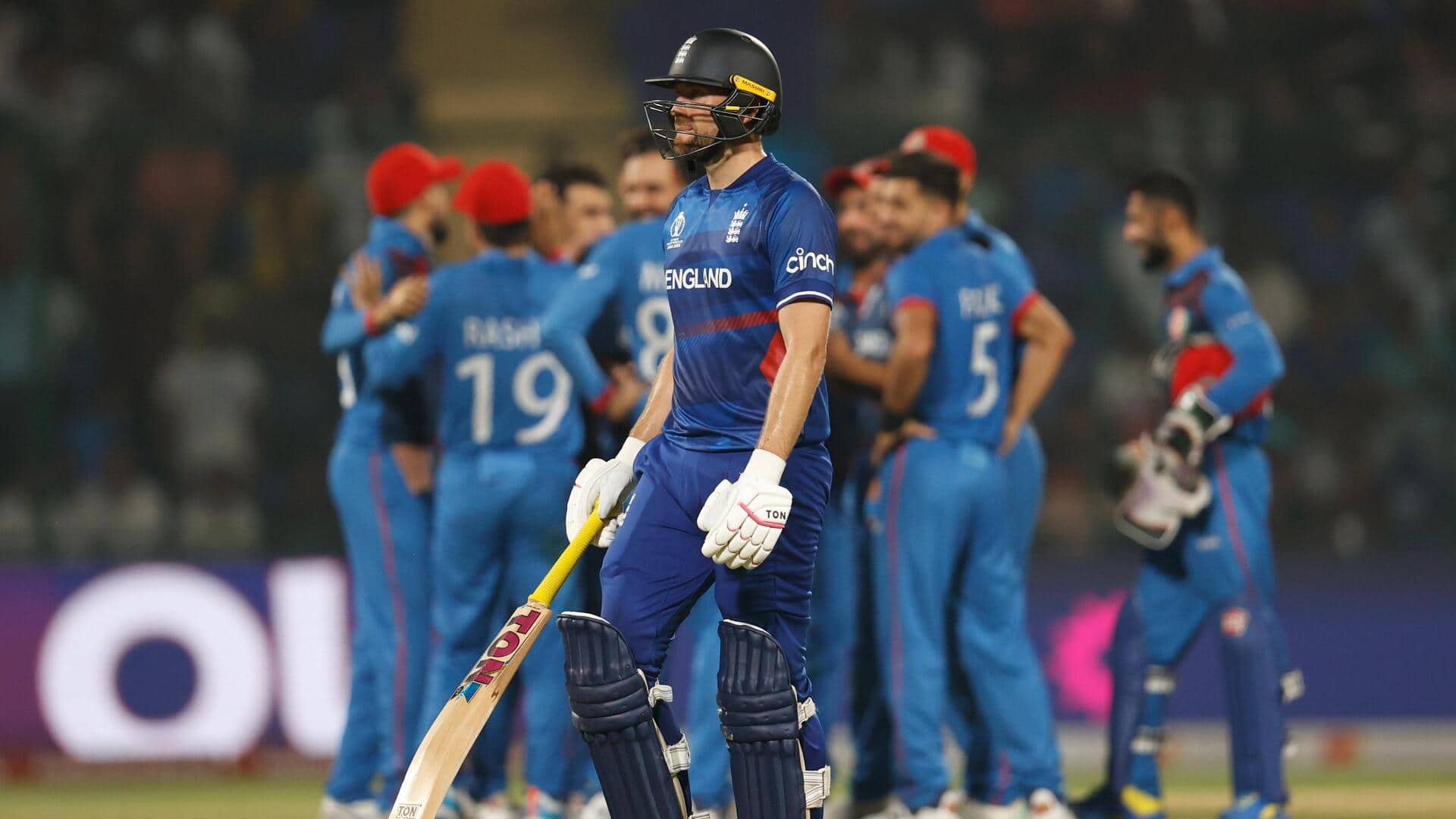 World Cup: Afghanistan register their first-ever ODI win over England