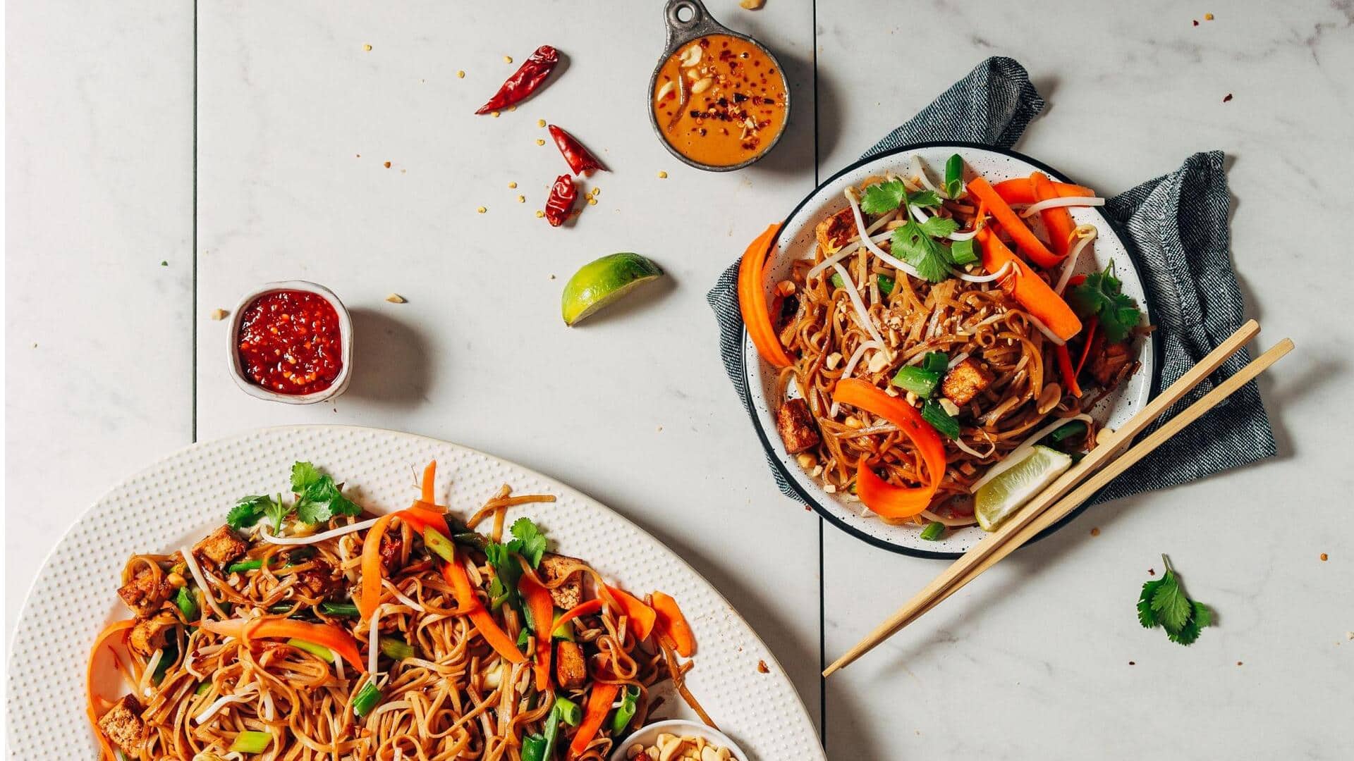Pad Thai with tofu: Try this recipe today 