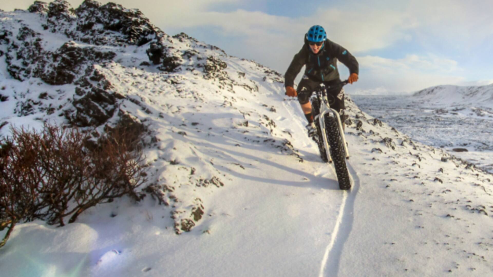 Arctic Circle fat biking: Snowy wilderness trails