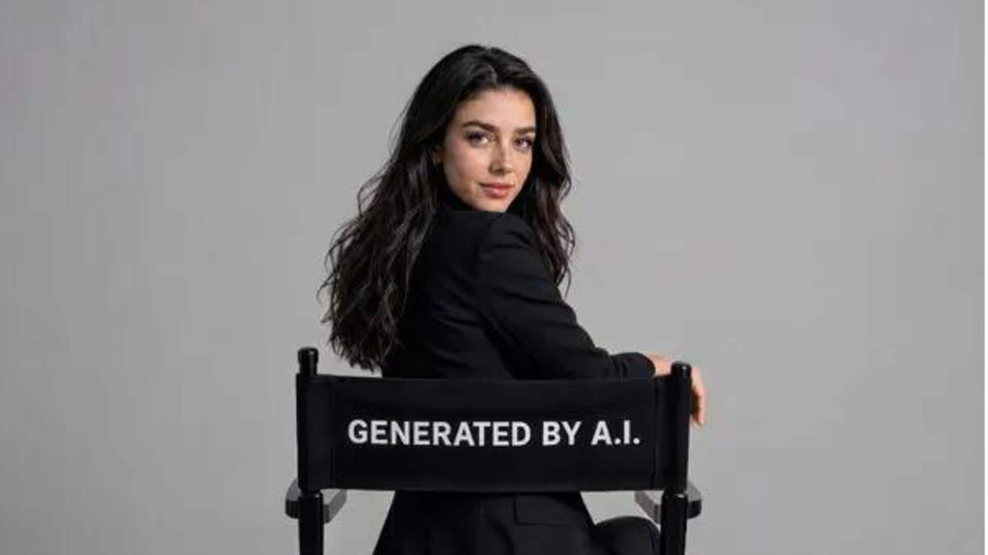 AI actor Tilly locks her first feature film