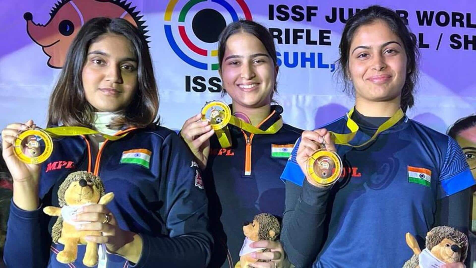 Asian Games, shooting: India clinch women's 25m pistol team gold