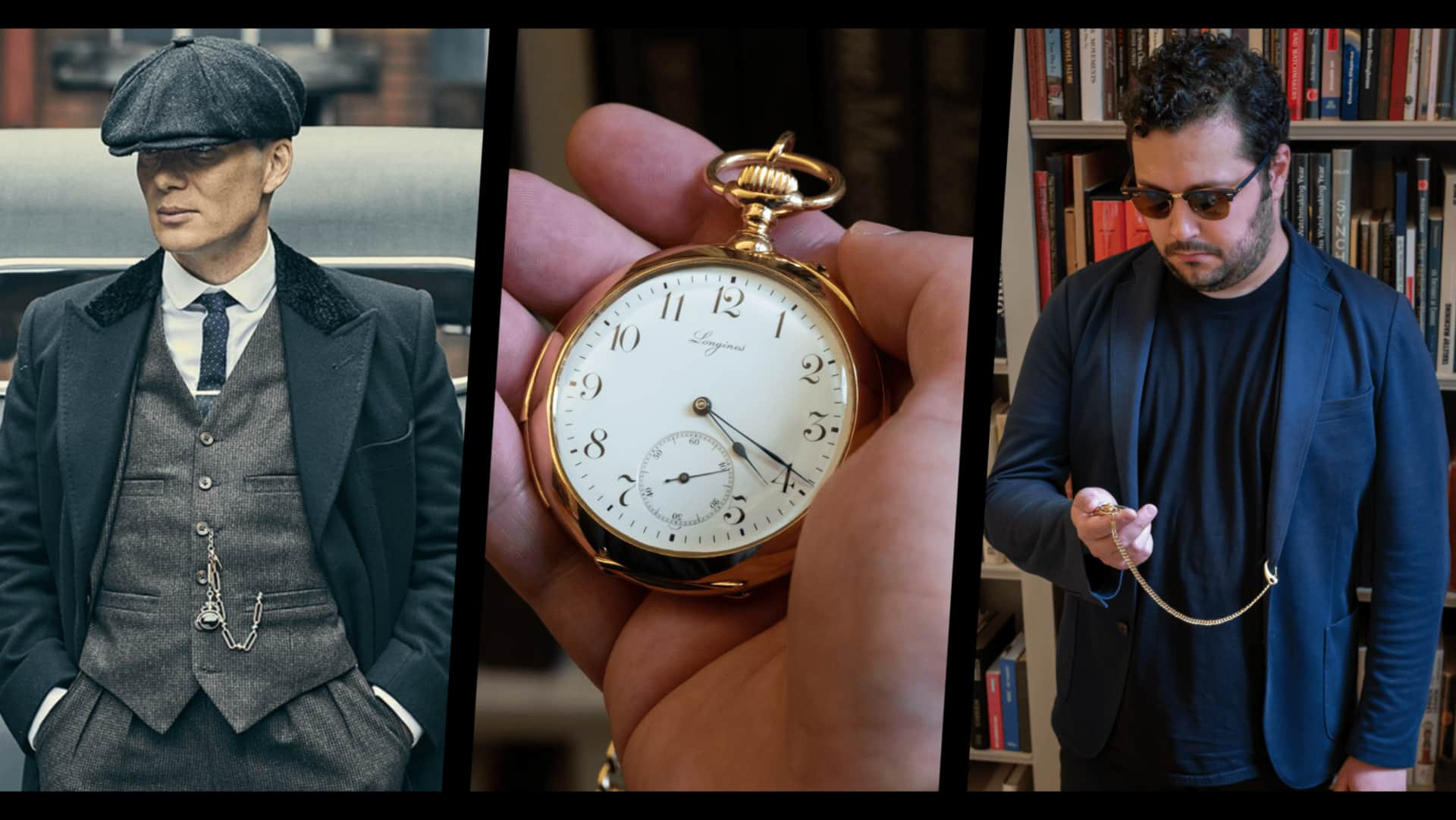 Elevating style with pocket watch elegance