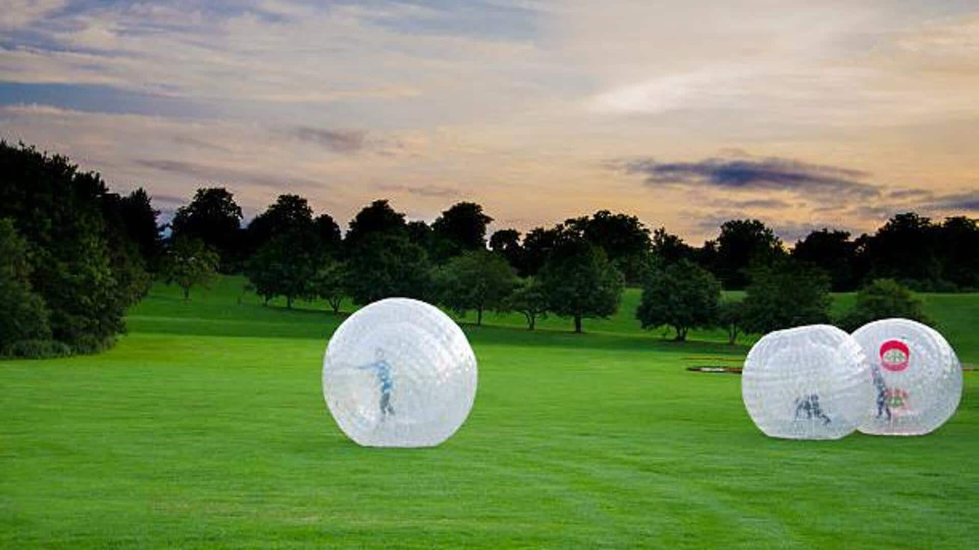 Where to go for zorbing Where to go for zorbing