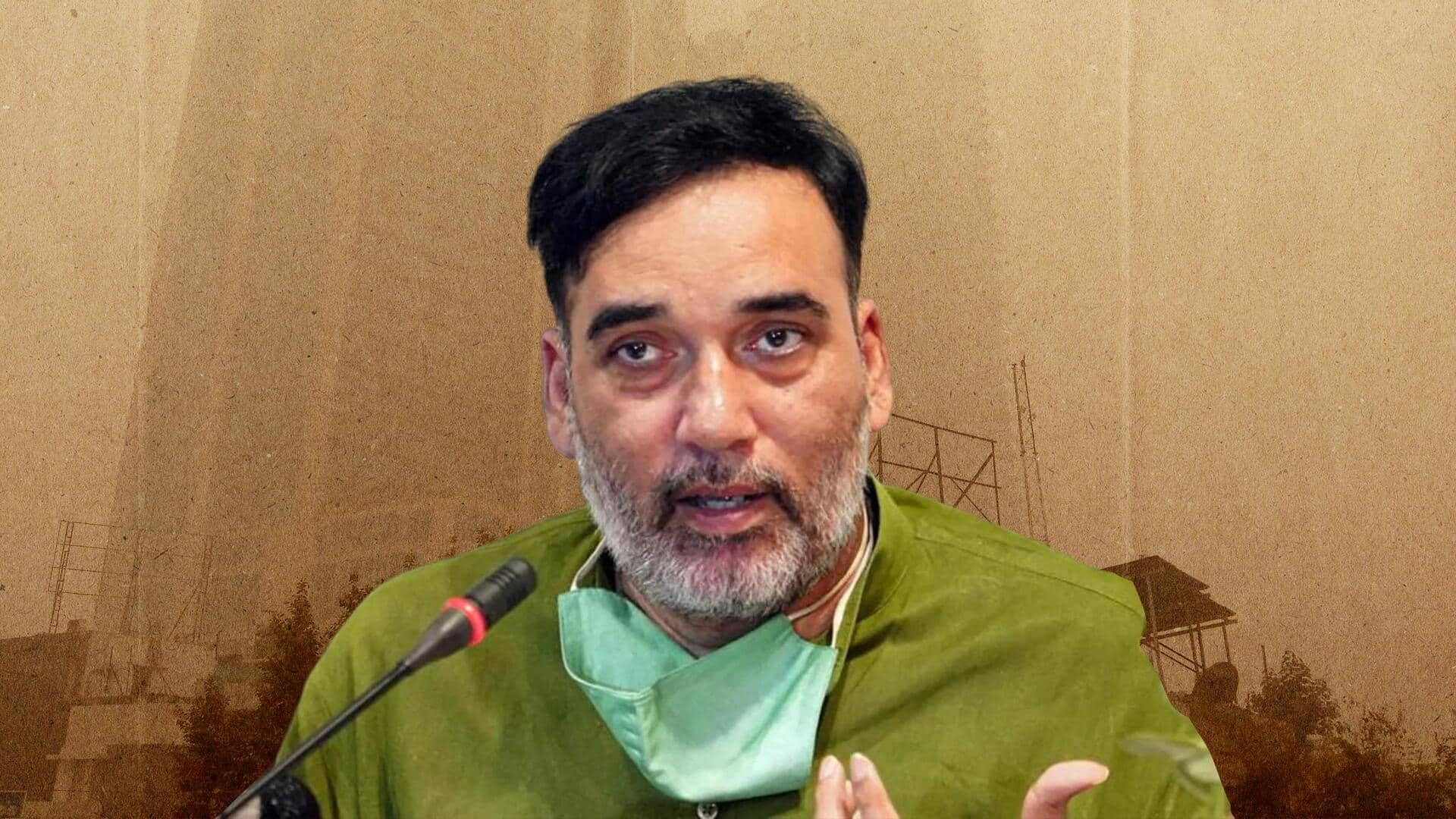 Can't control Delhi's air pollution, where's union minister: Gopal Rai