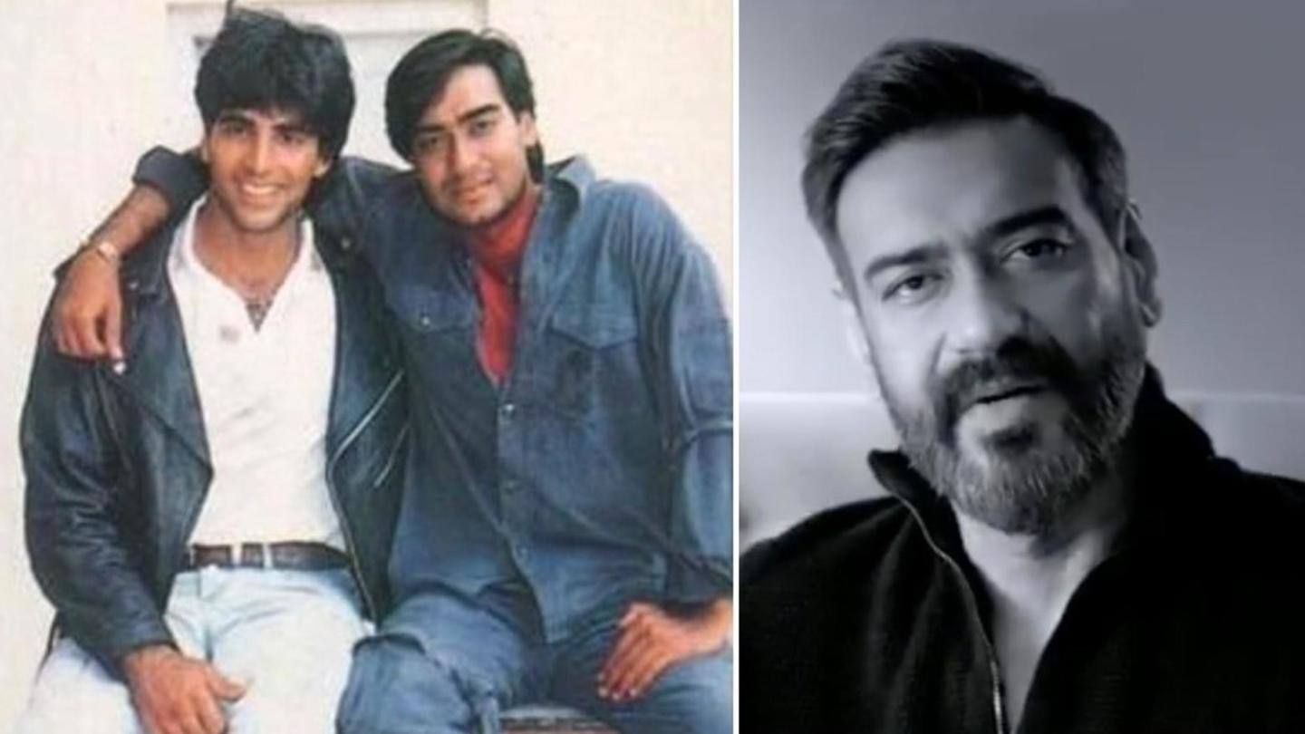 Akshay Kumar corrected himself after mistakenly crediting poem to Devgn Akshay Kumar corrected himself after mistakenly crediting poem to Devgn