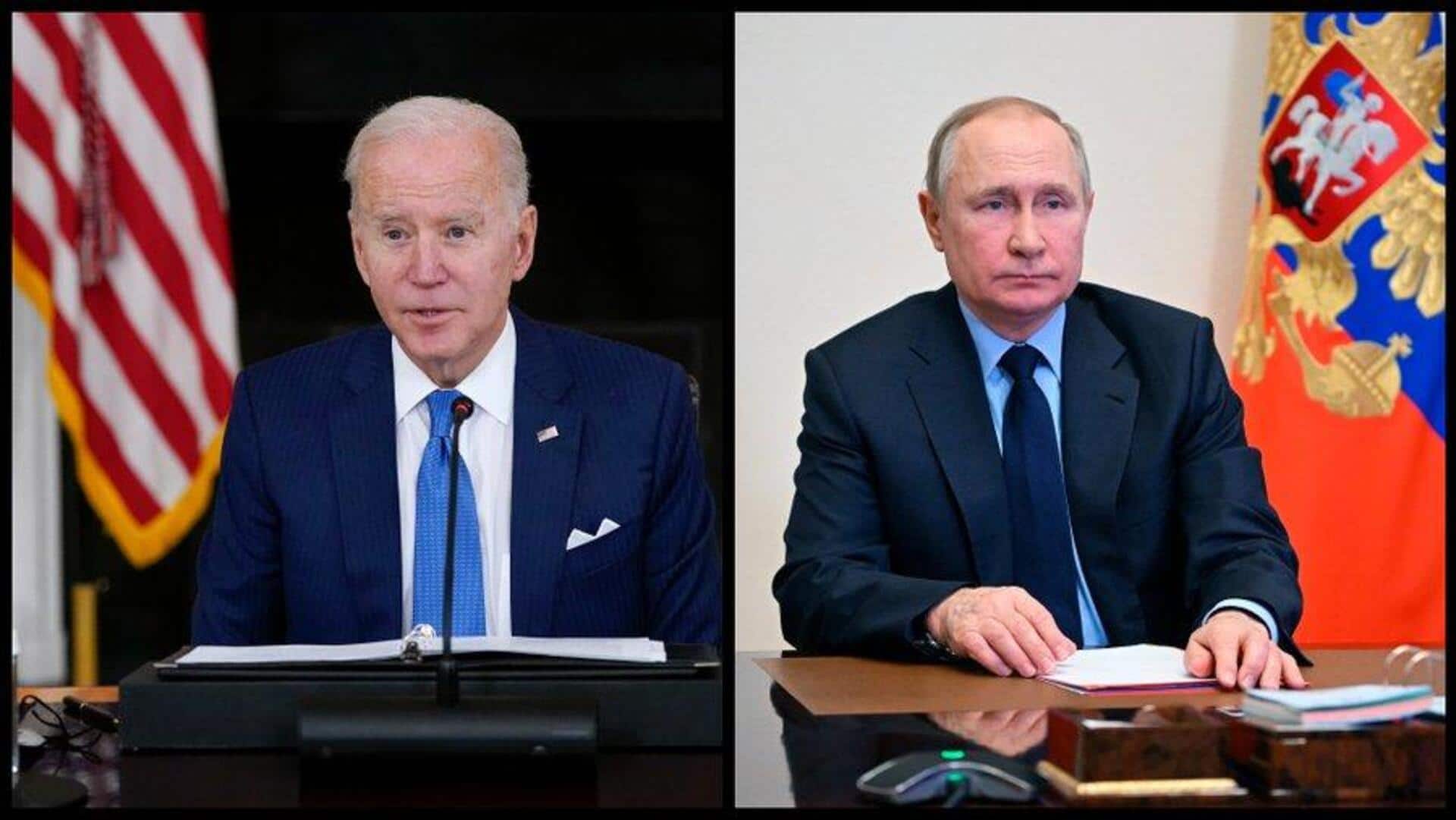 Biden calls Putin a 'crazy SOB,' Kremlin responds