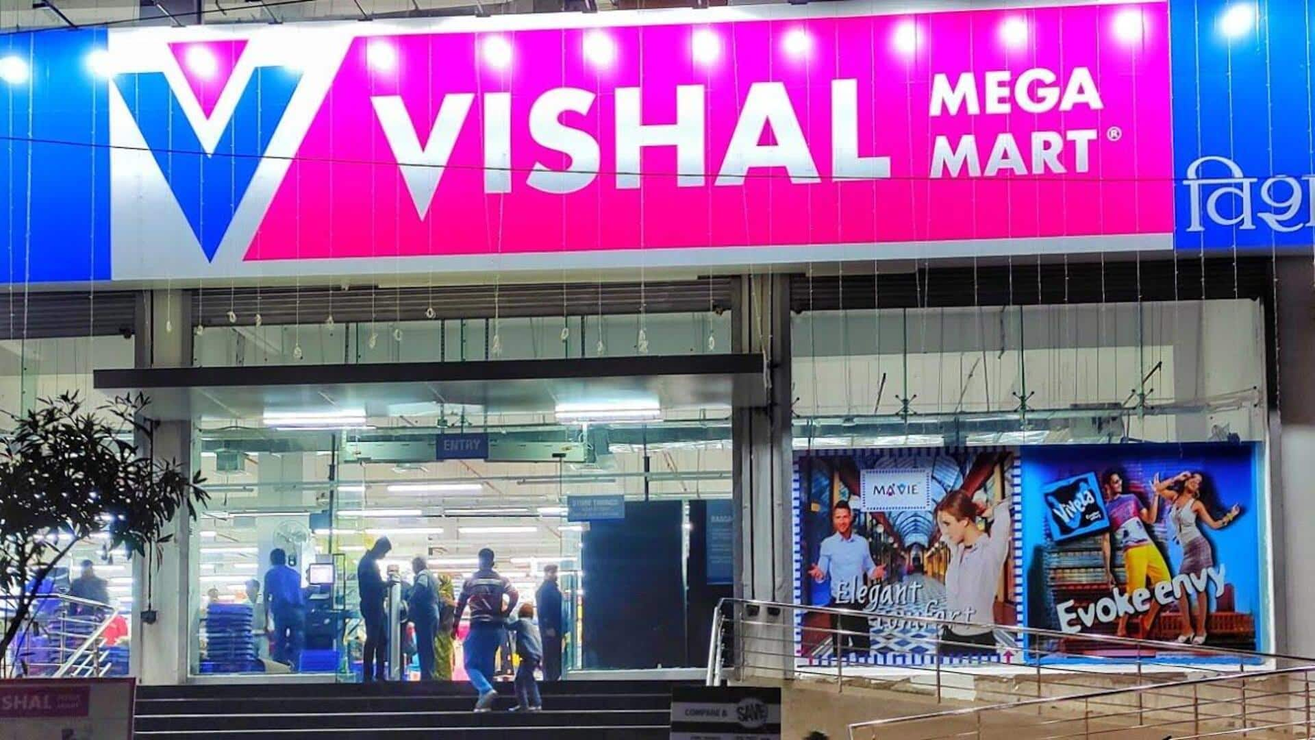 Vishal Mega Mart shares debut at 33% premium on NSE