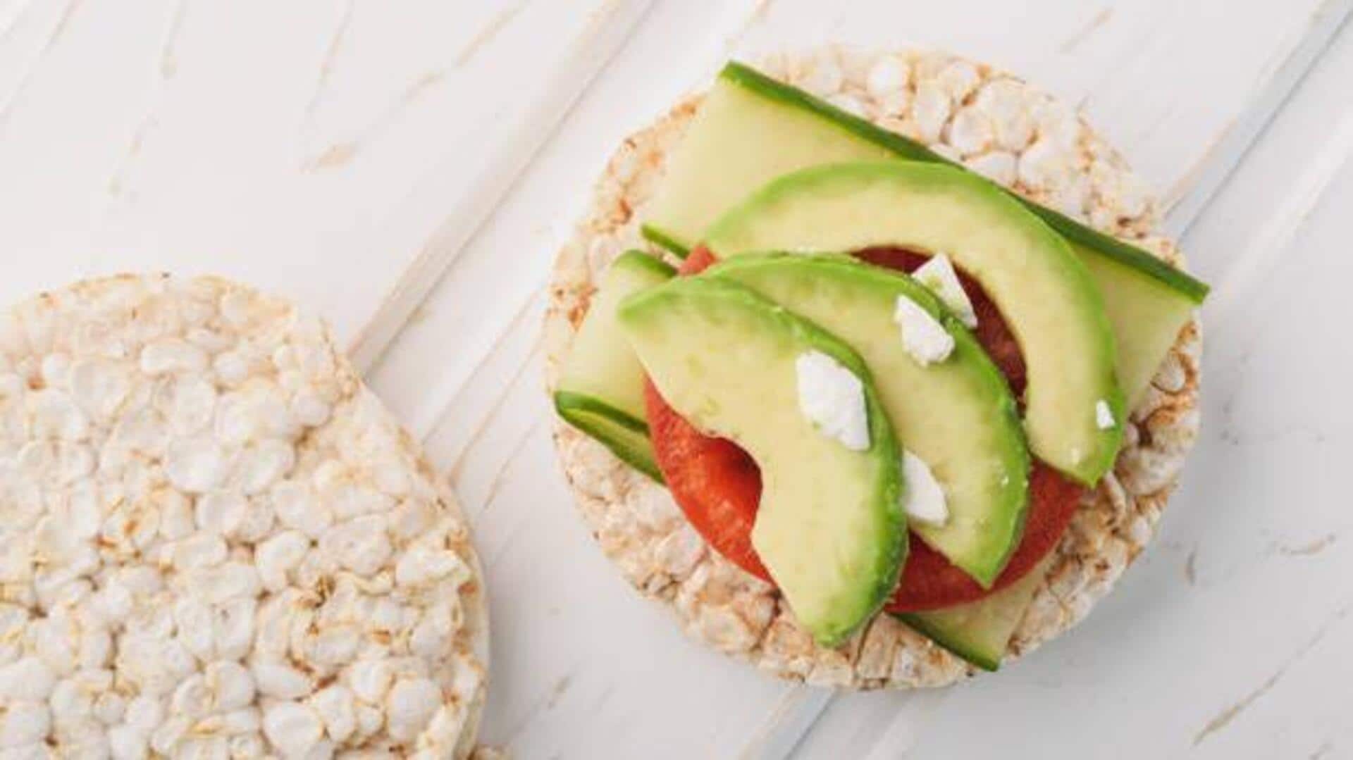 5-minute breakfast ideas using rice cakes