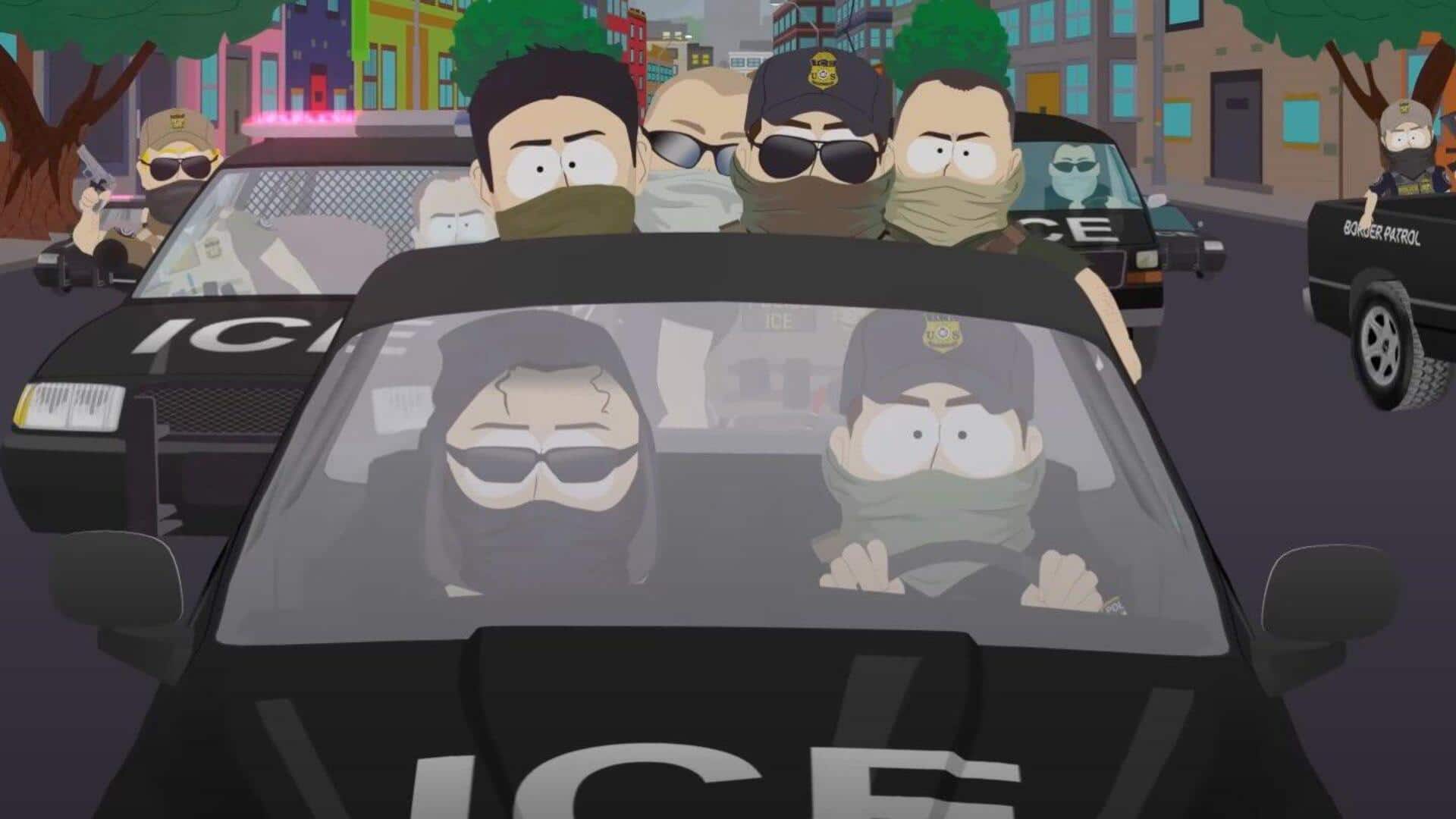 After Trump attack, 'South Park' slams US homeland security 