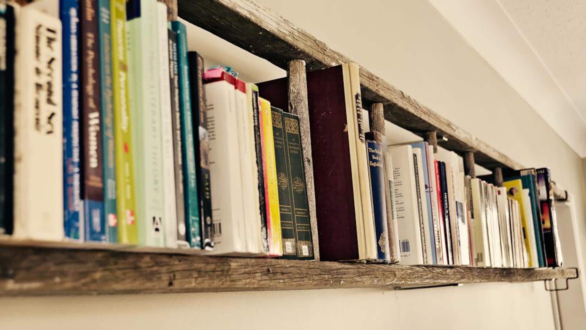 Transform old ladders into decorative shelves: Here's how Transform old ladders into decorative shelves: Here's how