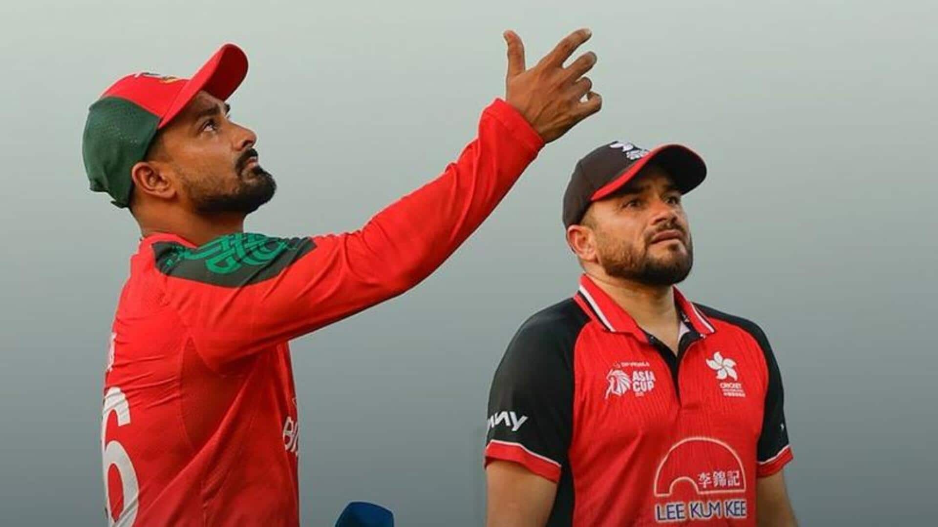 Bangladesh overcome Hong Kong in Asia Cup 2025: Key stats