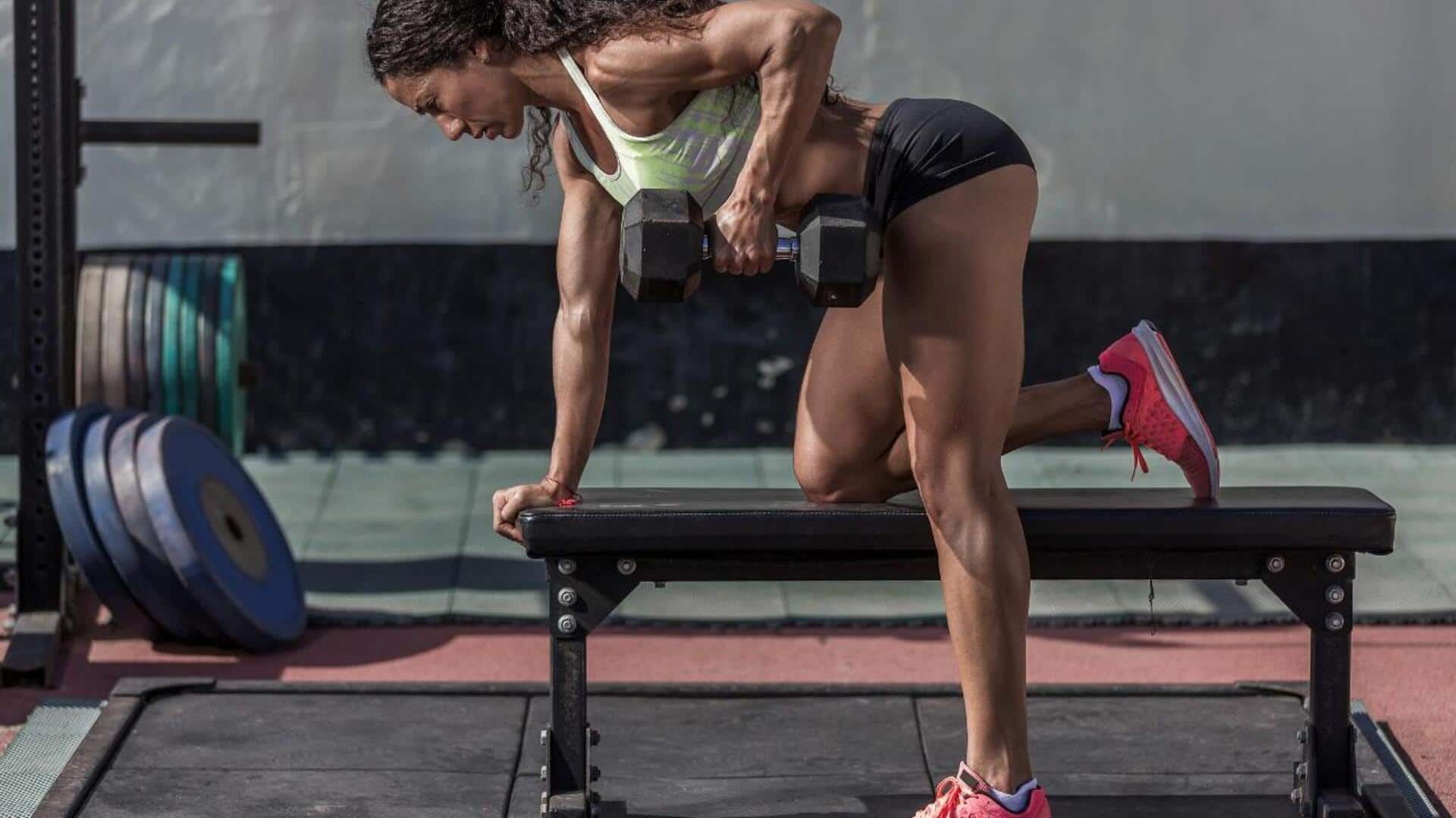 Why single-arm bent-over row is a killer exercise 