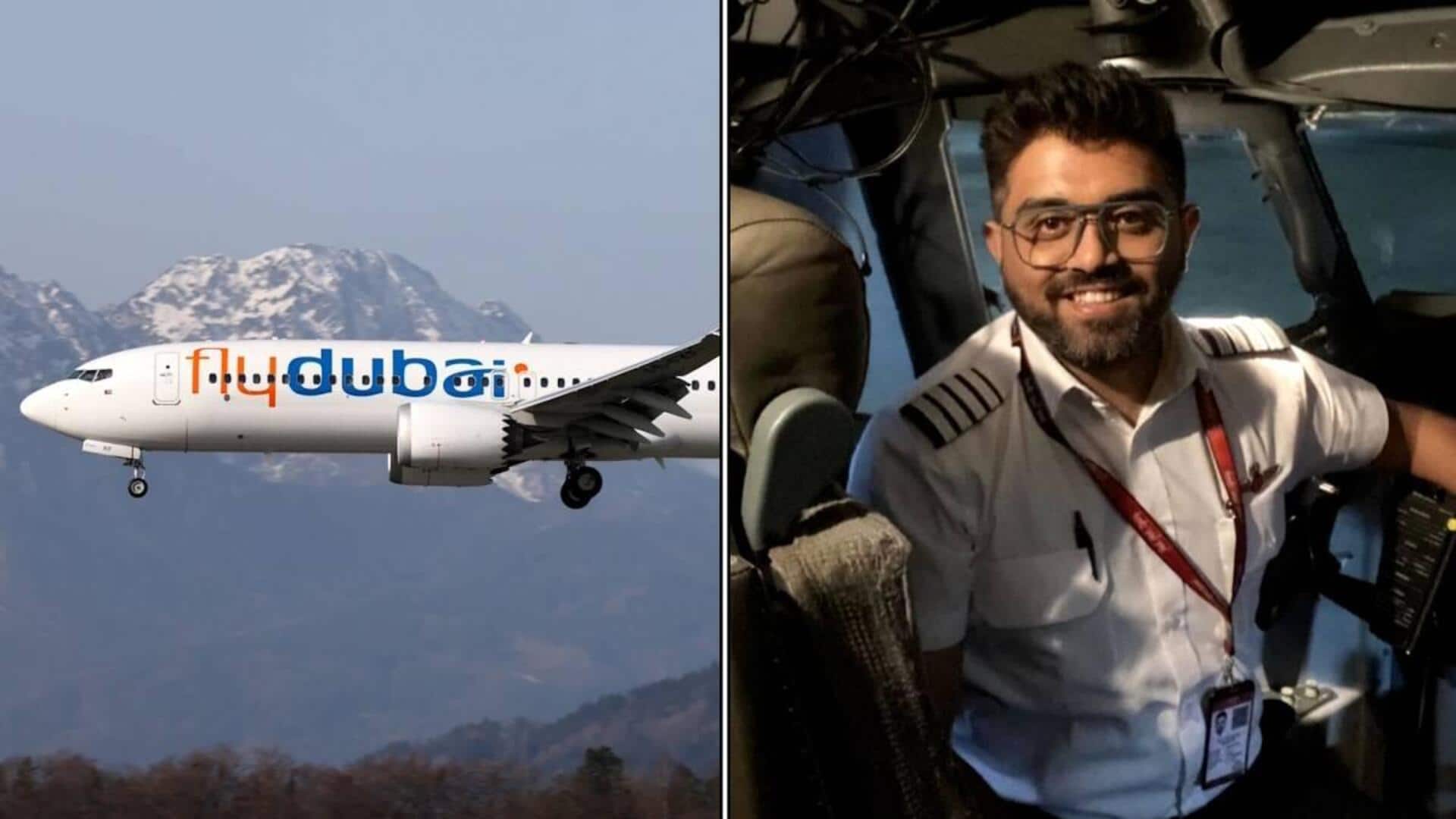 flydubai captain underwent emergency treatment after ax attack by co-pilot 