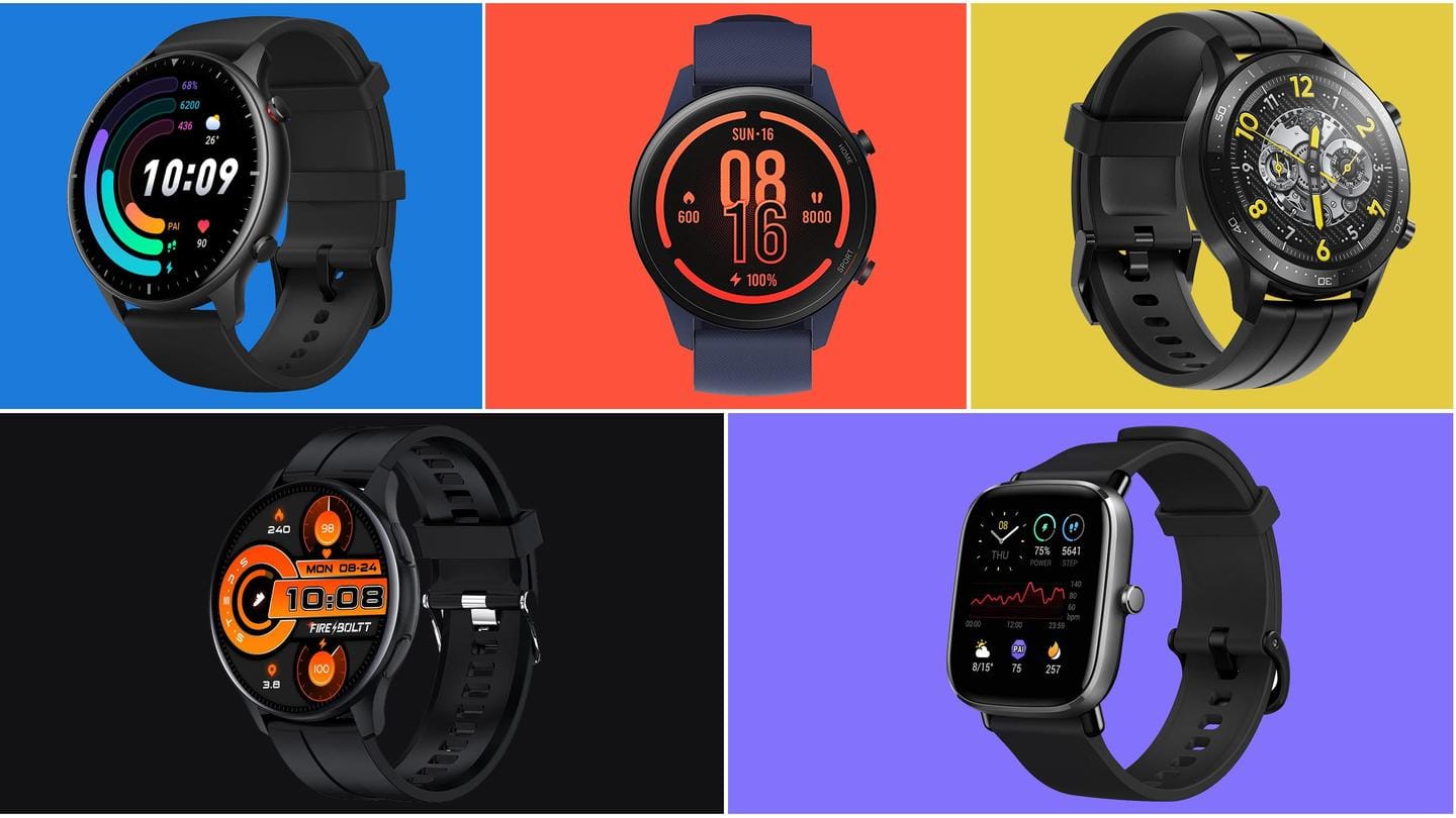 Best smartwatches to buy in India under Rs. 10,000