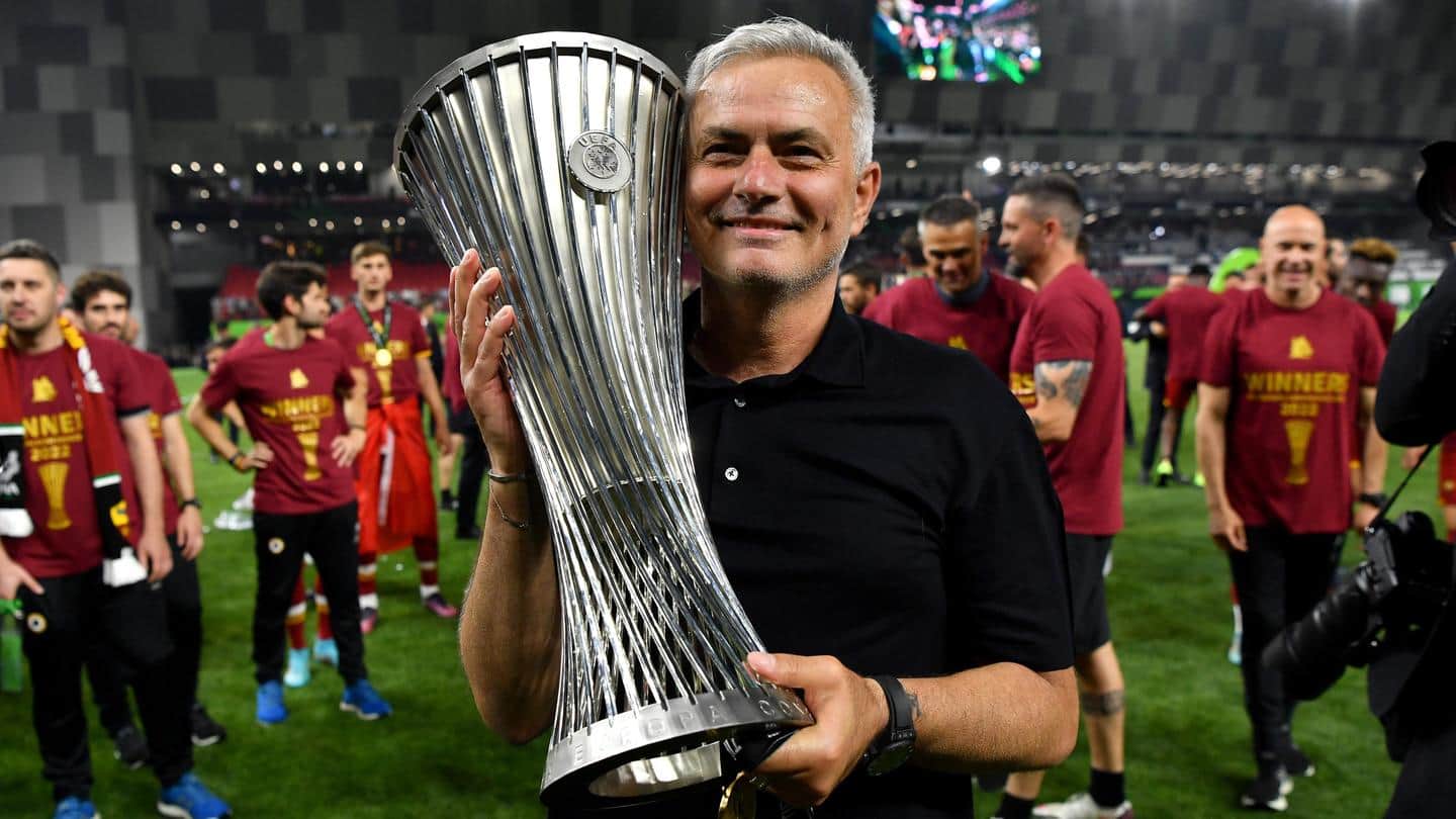 Roma win Conference League: Decoding the achievements of Jose Mourinho