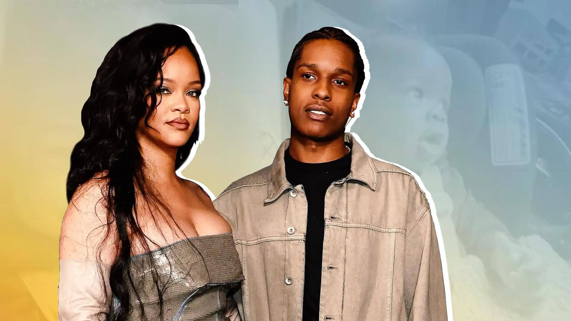 Rihanna shares first glimpse of baby son with A$AP Rocky