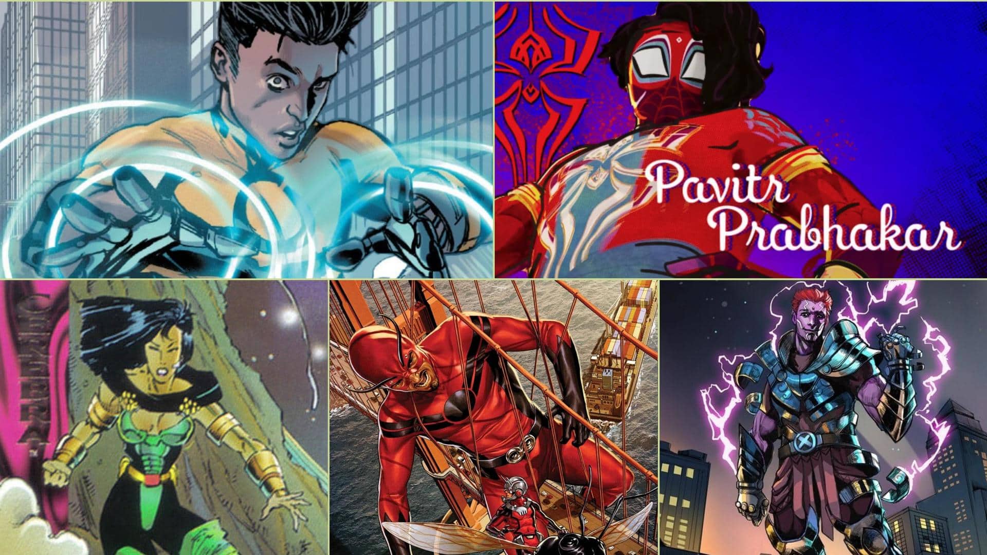 5 superheroes of Indian origin in Marvel Universe