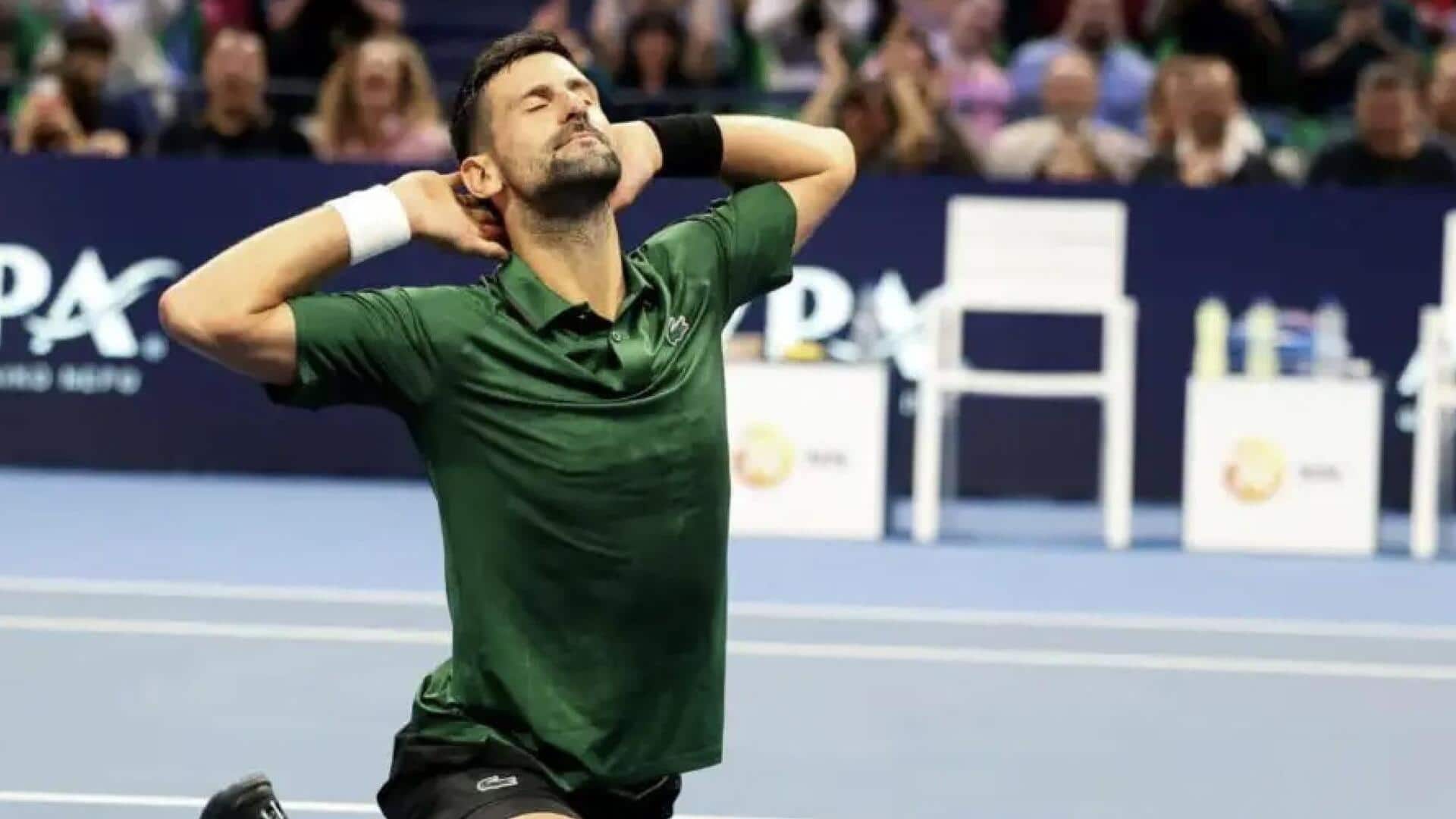 Novak Djokovic wins his 101st tour-level title: Decoding stats