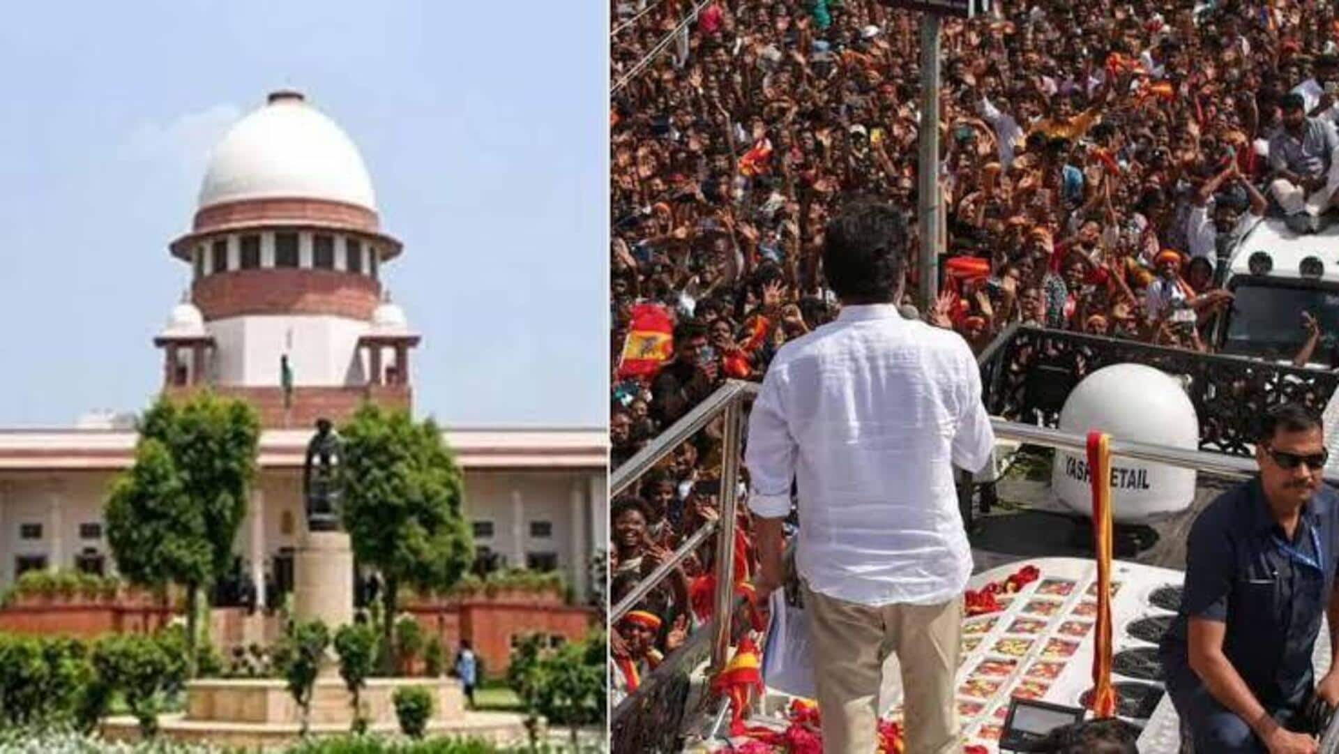 SC clears jobs for Karur stampede victims by Vijay government 