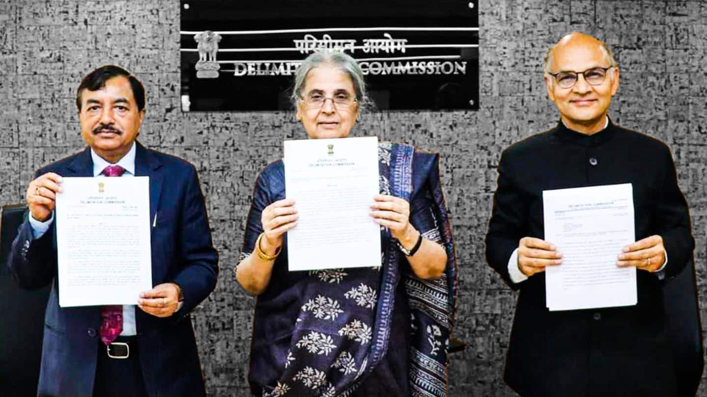 J&K Delimitation Commission submits report, recommends representation for Kashmiri Pandits