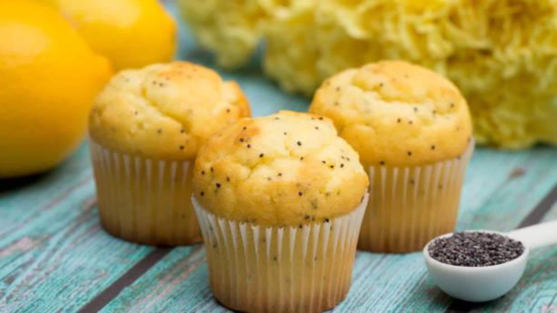 Our new breakfast favorite: Lemon millet muffins