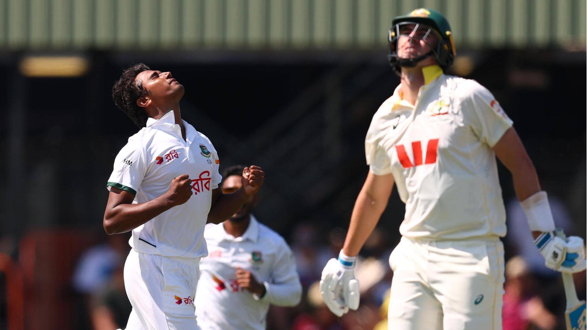 Darwin Test, Day 1: Fearless Bangladesh bowl out Australia