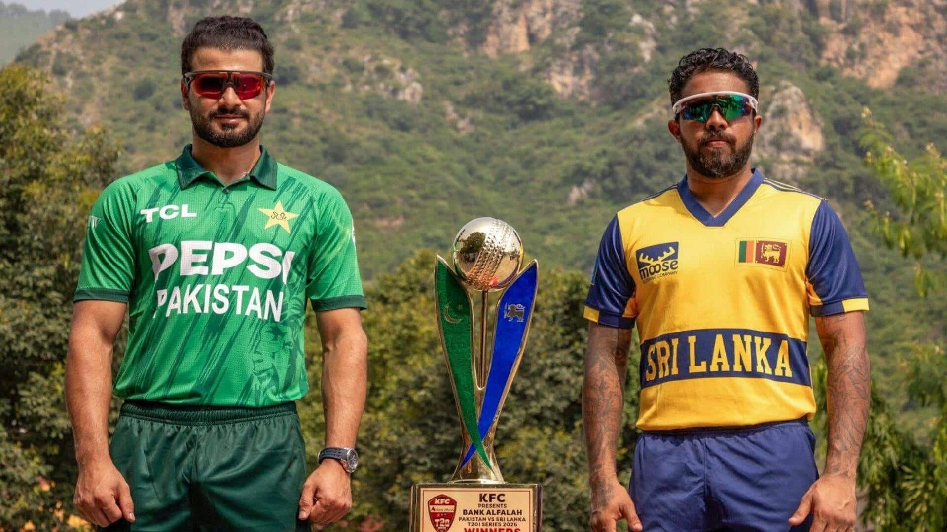 Pakistan face Sri Lanka in 1st T20I: Preview and stats
