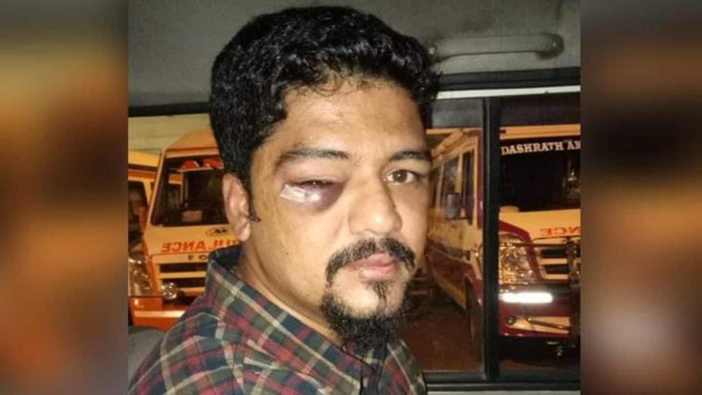 Times Now journalist Herman Gomes attacked outside his Mumbai house